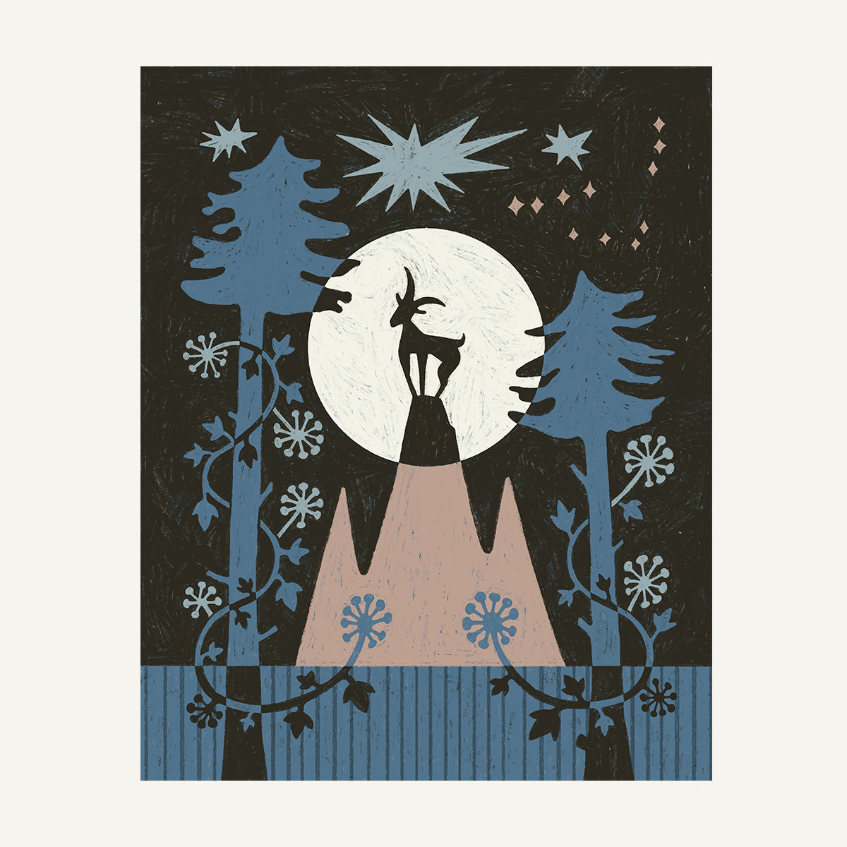 Capricorn zodiac art print Capricorn Cool_0018s_0007_16x20.jpg