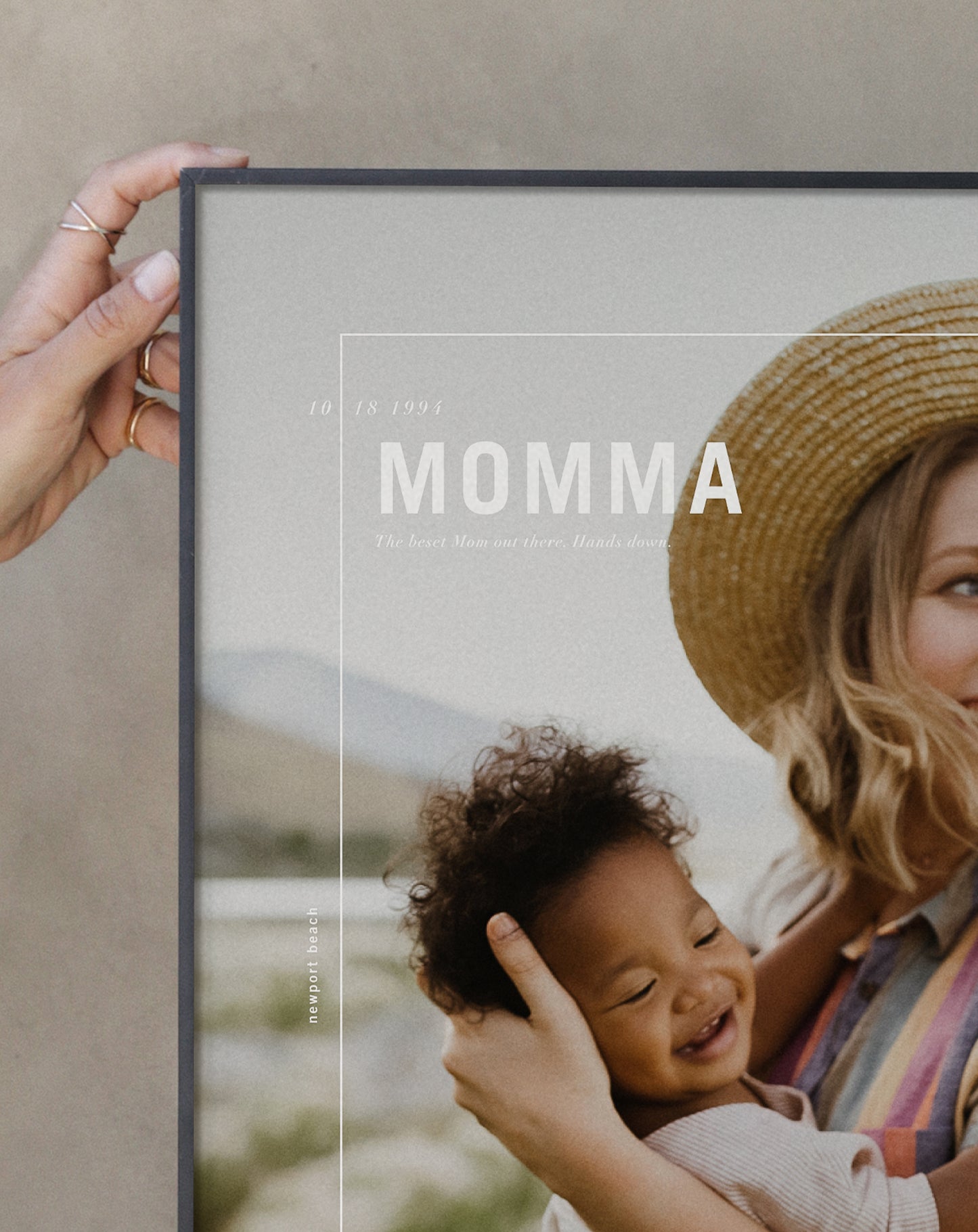 Mom Signature Art Print