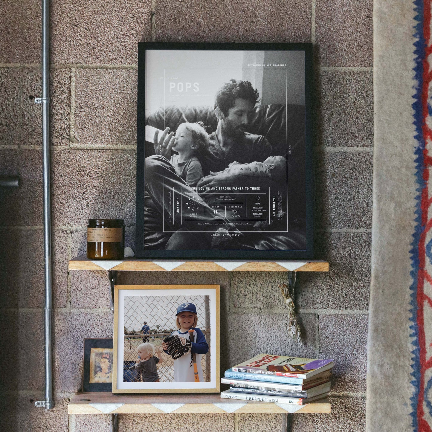Dad Signature Art Print