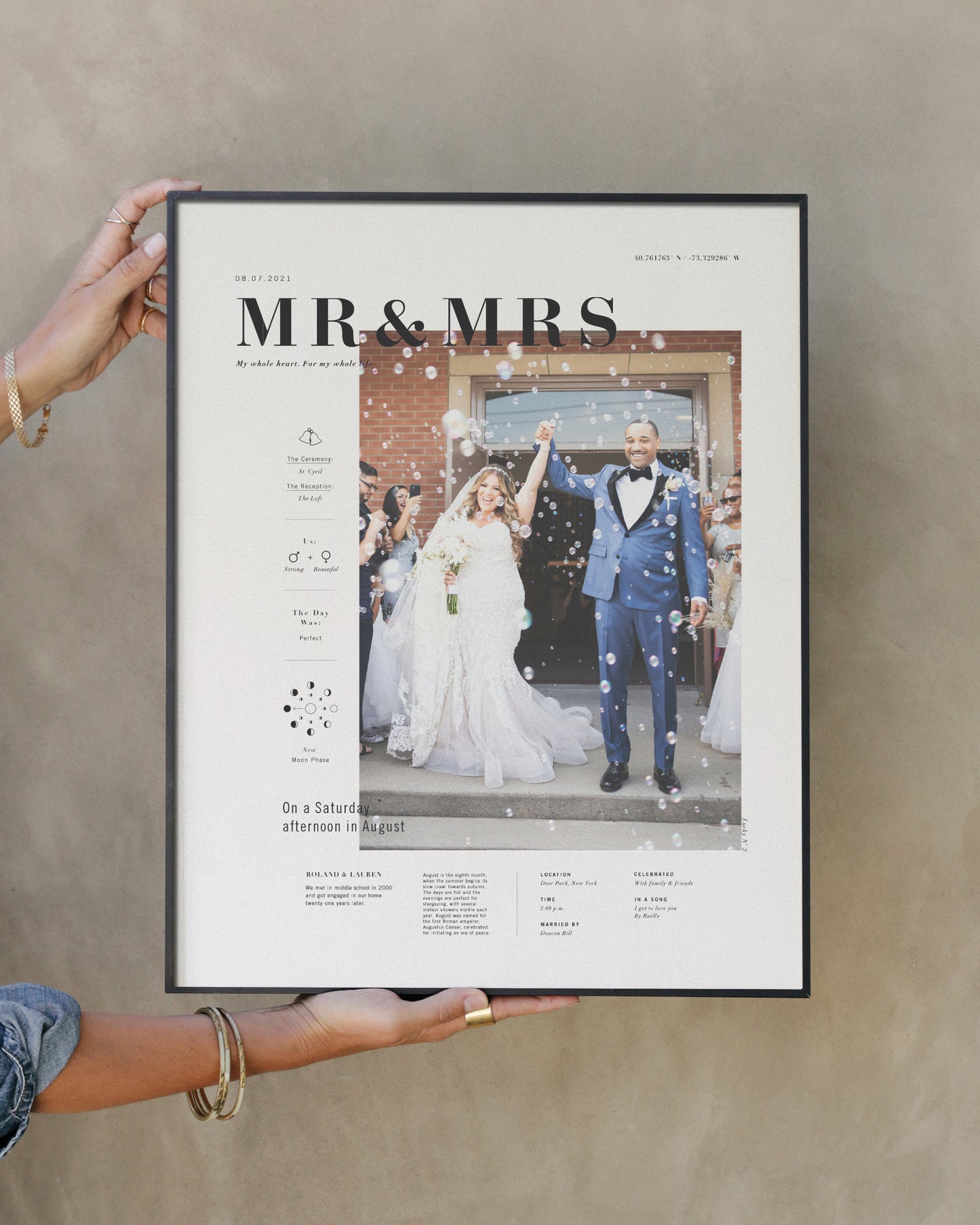 Wedding Signature Art Print