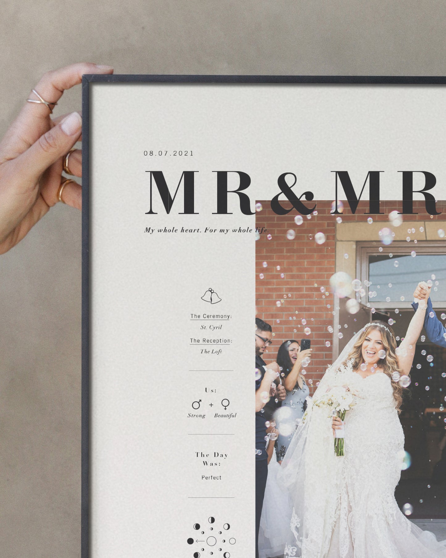 Wedding Signature Art Print