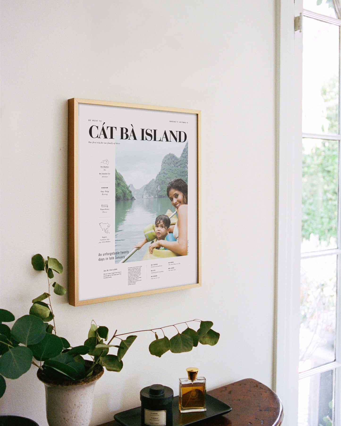 Travel Signature Art Print