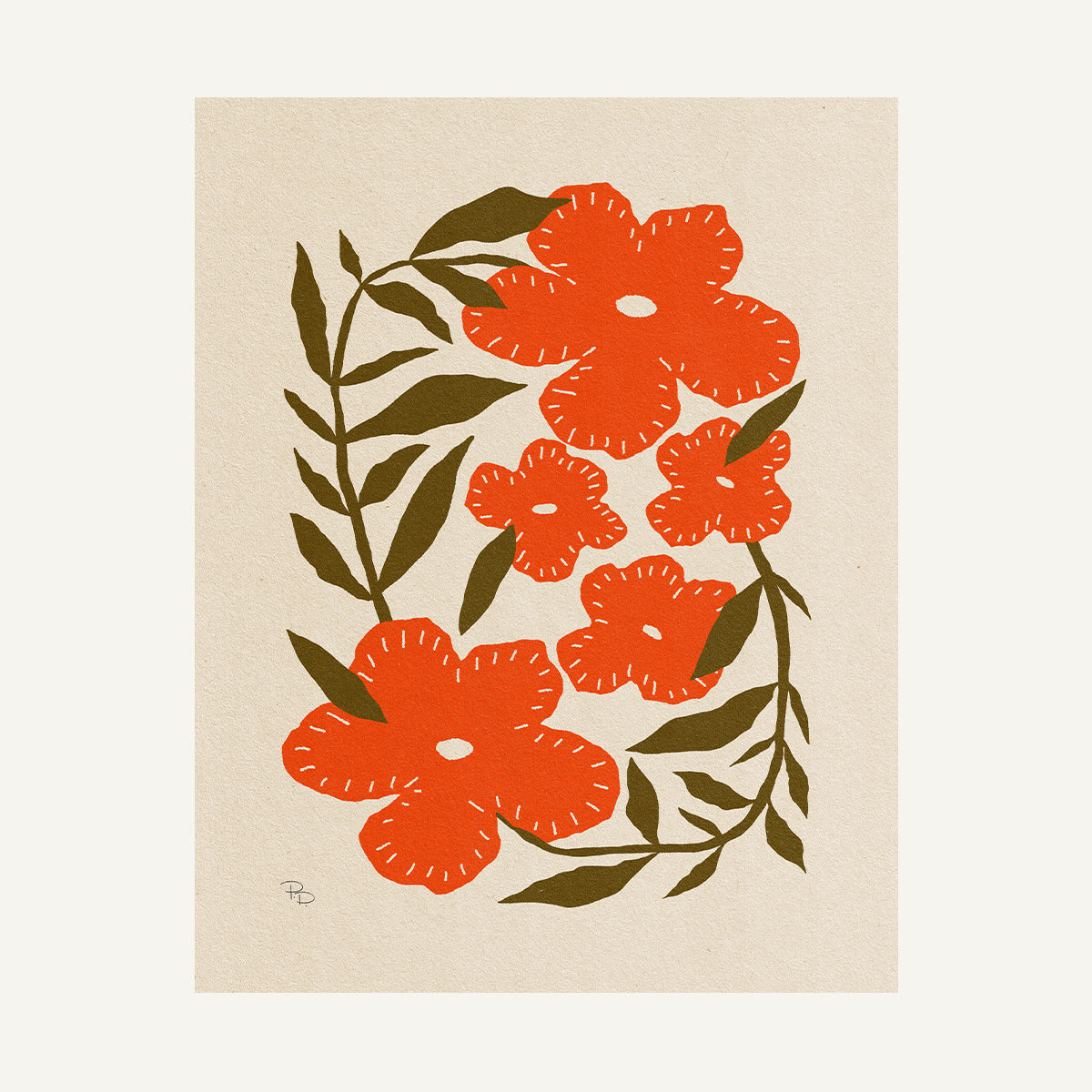 January / Carnation