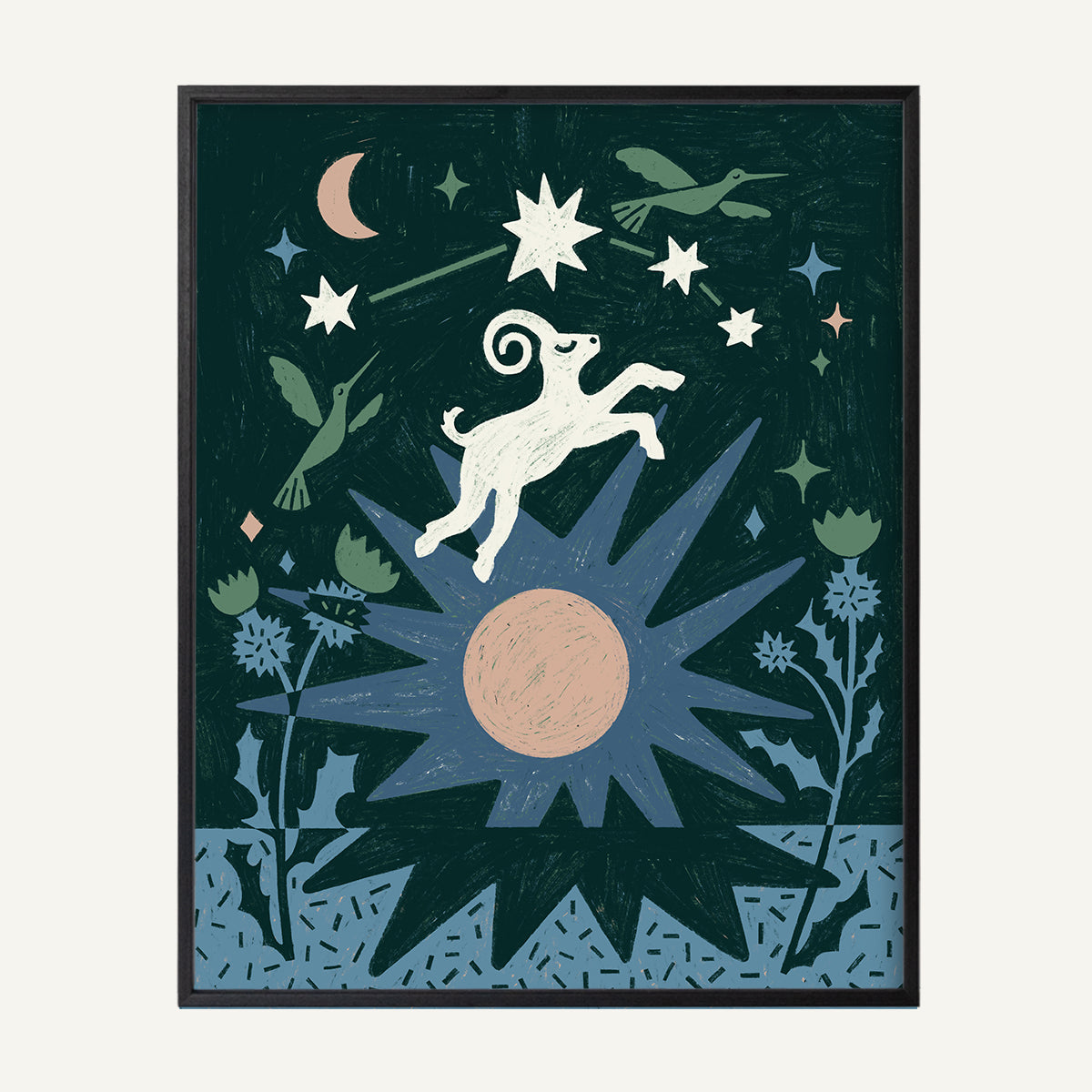 Aries zodiac art print Aries Cool_0000s_0003_Aries Cool Black Oak.jpg