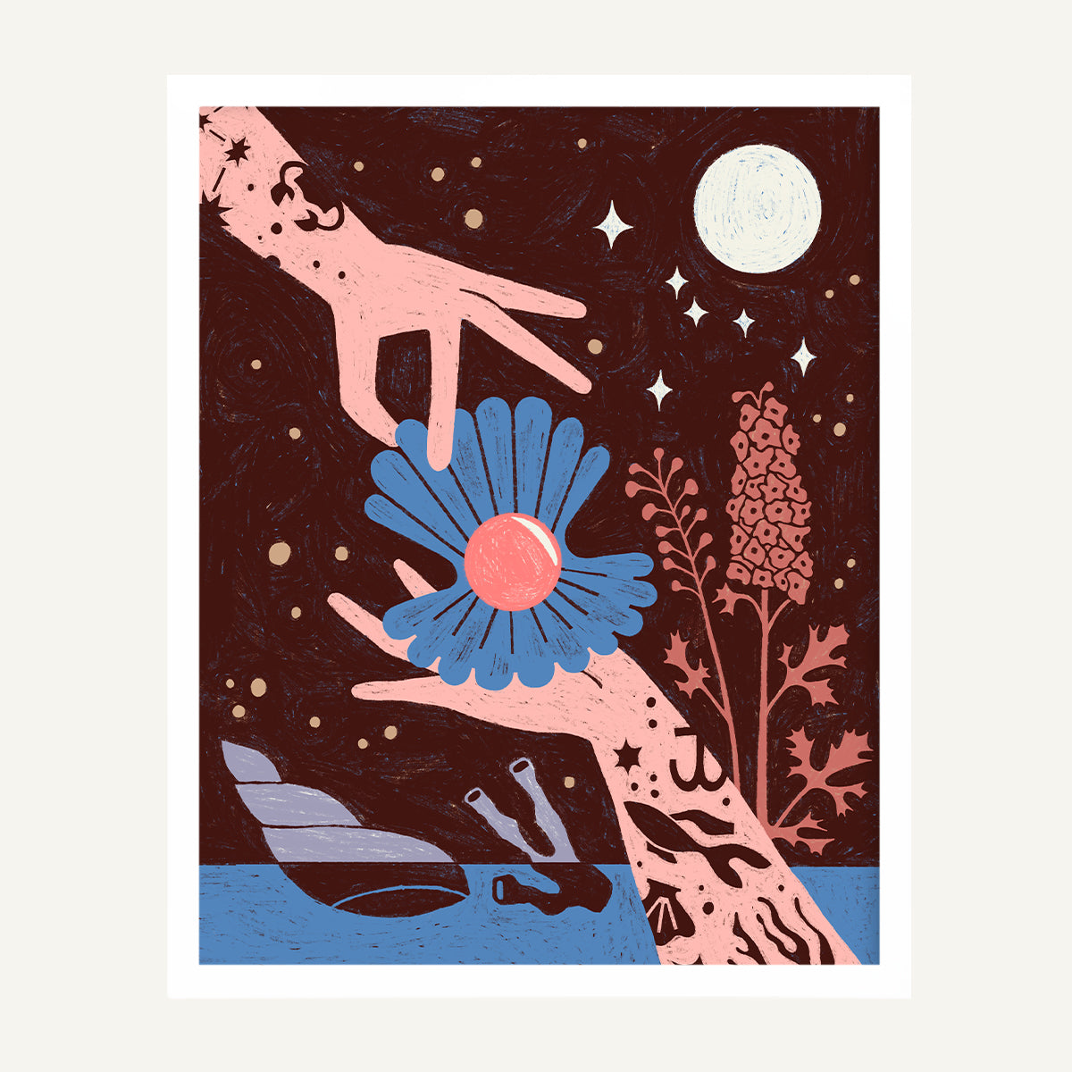 Cancer zodiac art print Cancer Warm_0007s_0002_16x20 White Gallery.jpg