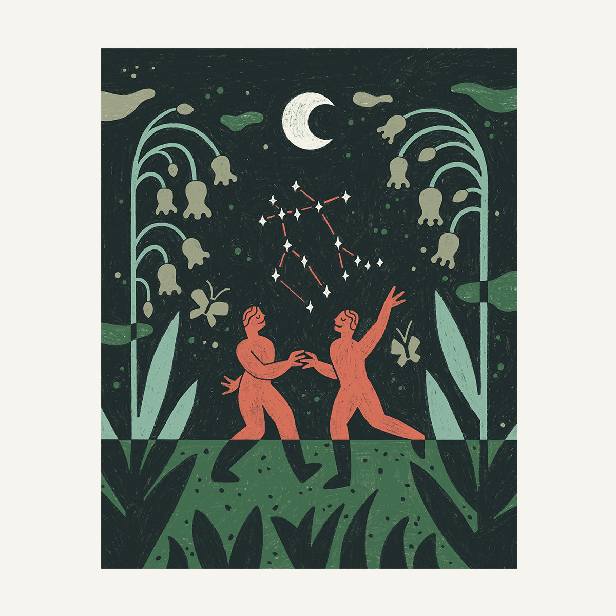 Gemini zodiac art print Gemini Cool_0004s_0006_16x20 Art Only.jpg