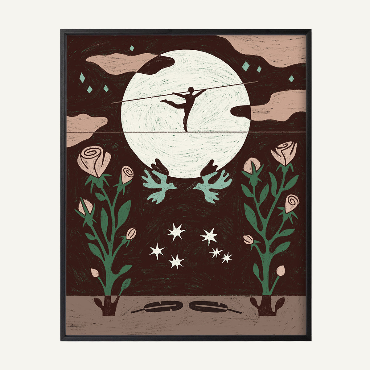 Libra zodiac art print Libra Cool_0012s_0003_16x20 black oak.jpg