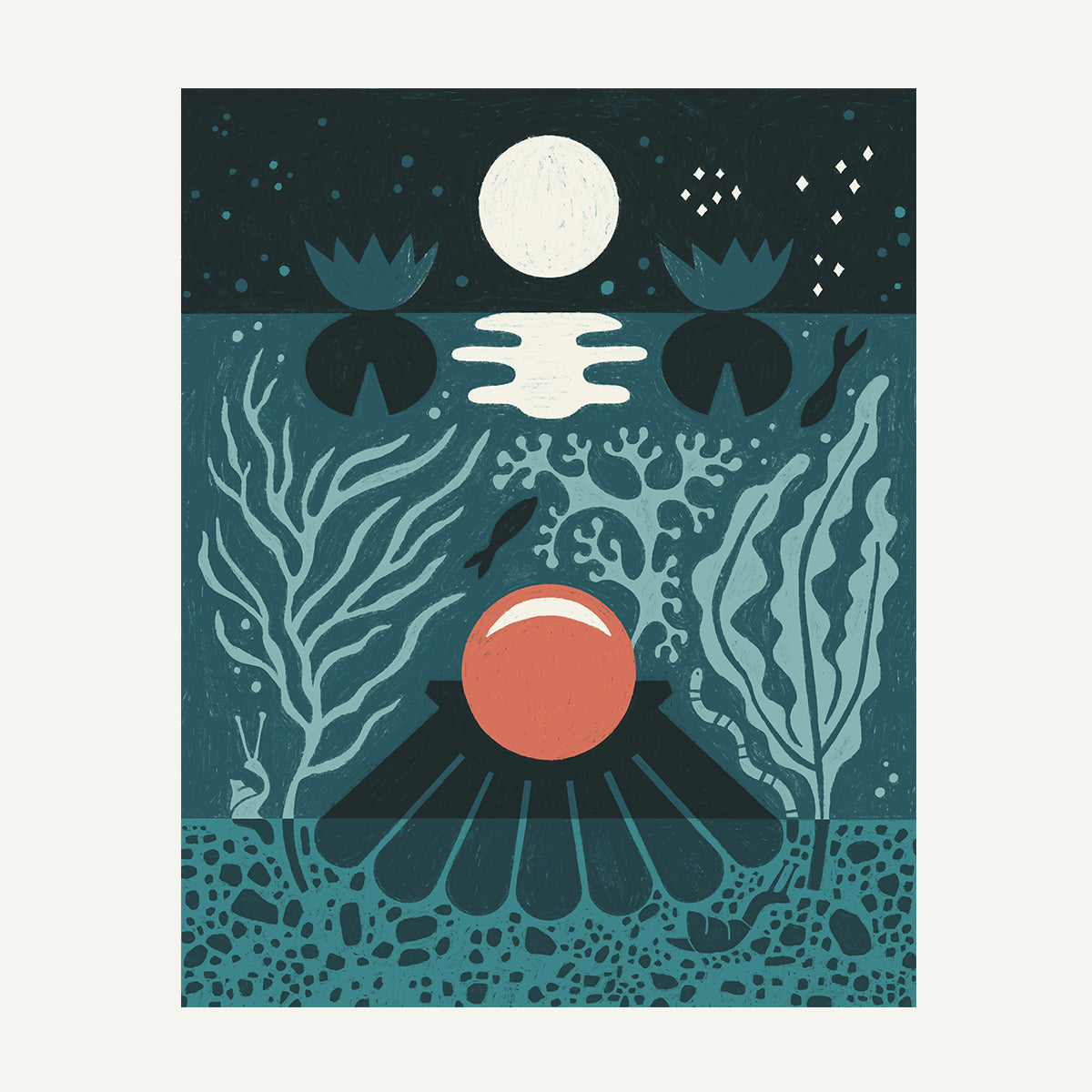 Pisces zodiac art print Pisces Cool_0022s_0007_Art Only.jpg
