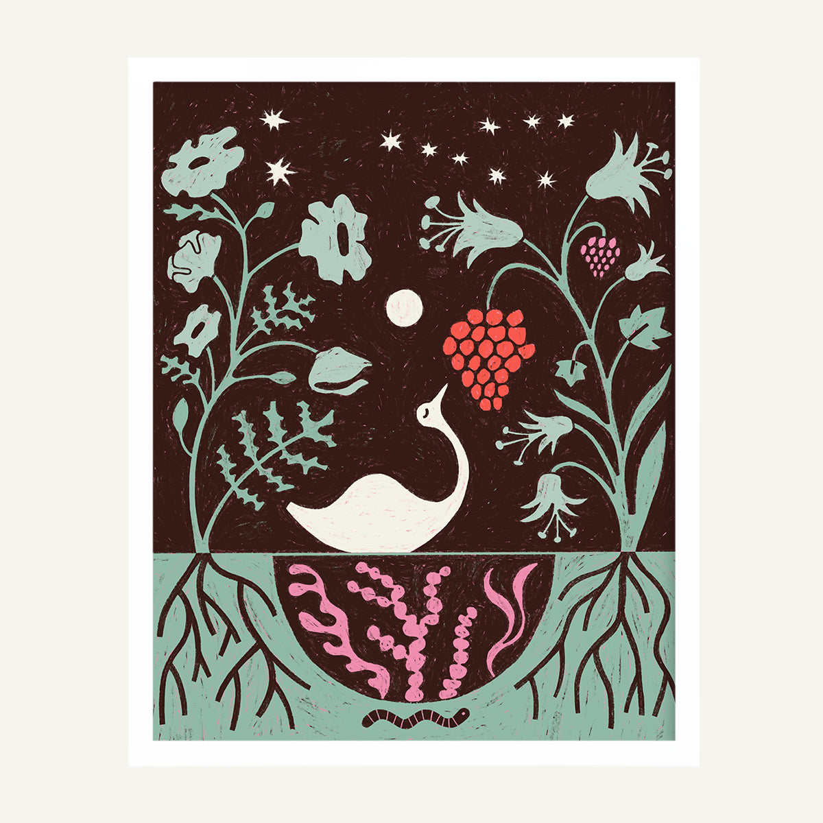 Taurus zodiac art print Taurus Warm_0003s_0002_16x20 White Gallery.jpg