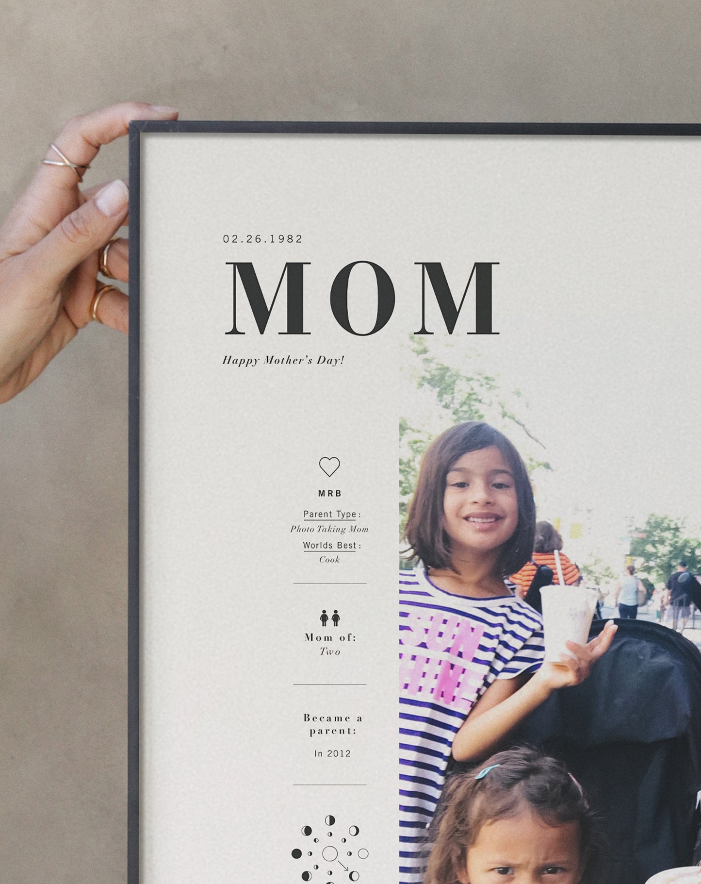 Mom Signature Art Print