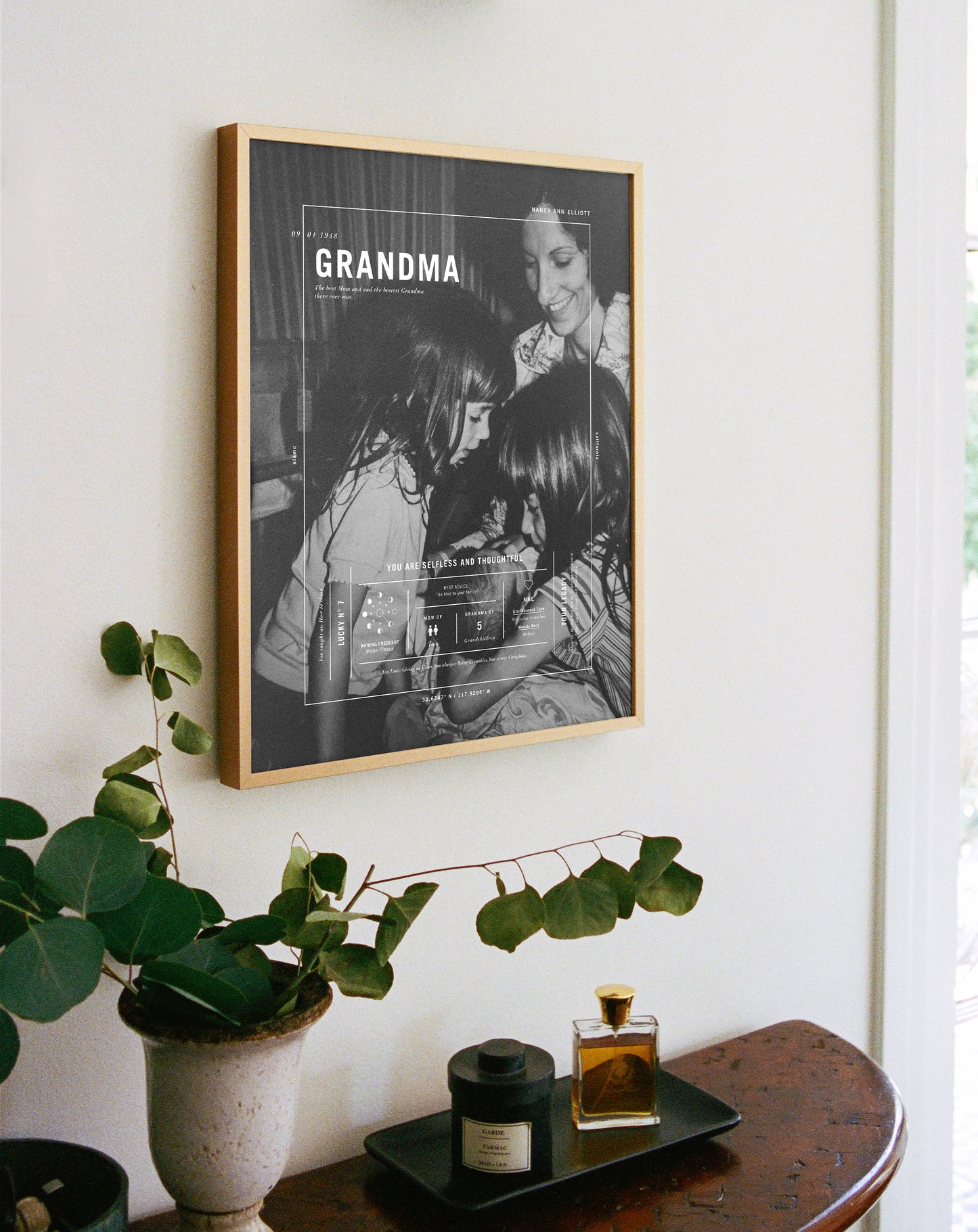 Grandma Signature Art Print